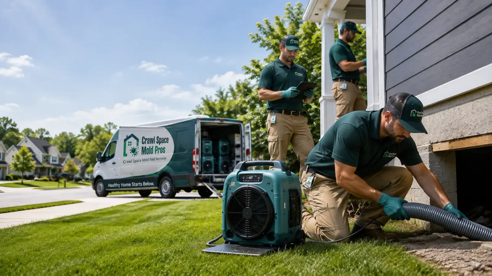 Crawl Space Mold Removal in Gustavus, AK